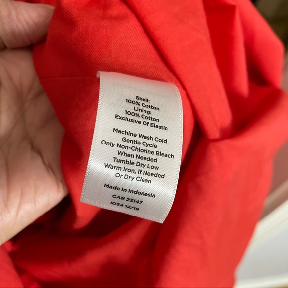 Talbots Floral Oasis Palm Voile Fit & Flare Midi Dress - Picture 13 of 13